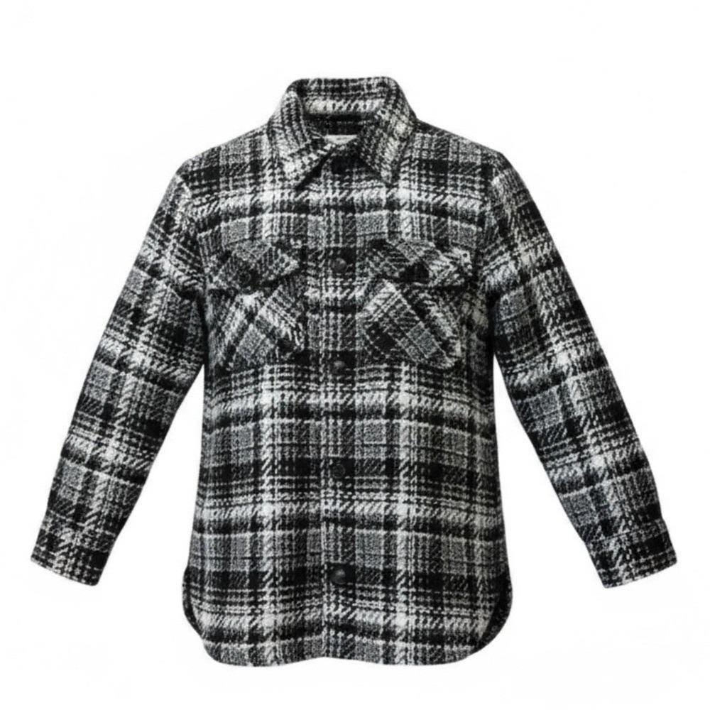Loft Plaid Shacket Size Medium